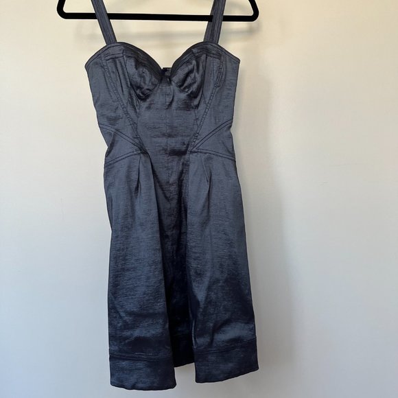 Stella McCartney Silk Cashmere A-Line Dress Size 2 - Picture 2 of 9